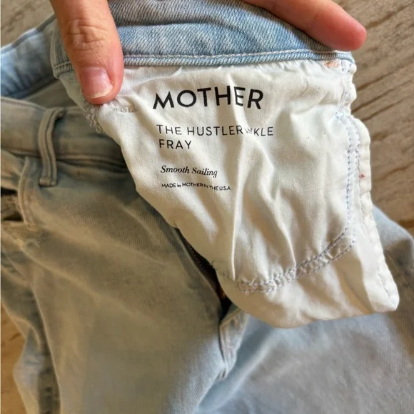 MOTHER Light Blue Denim Jeans
